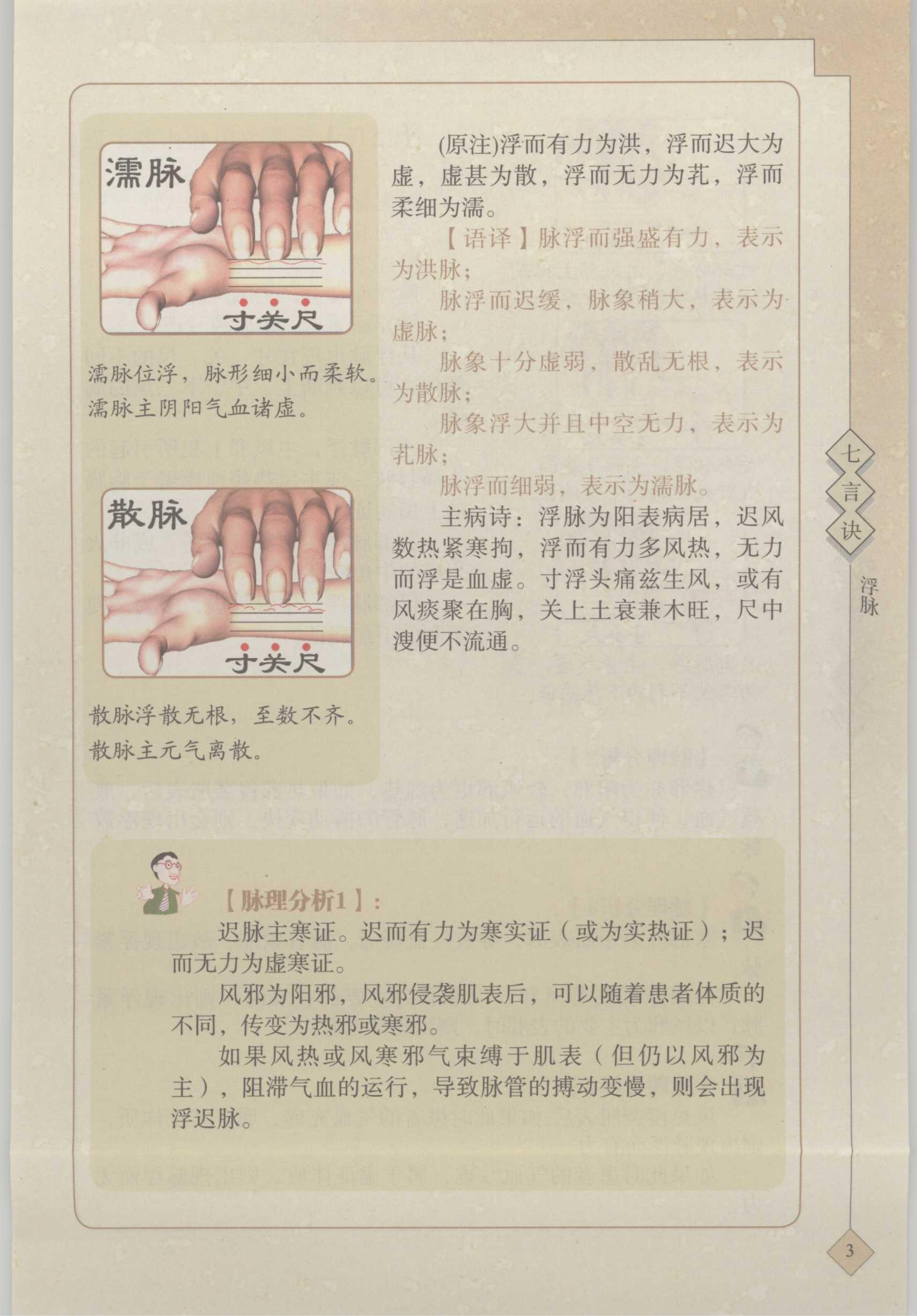 《七言诀》【一】浮脉 3